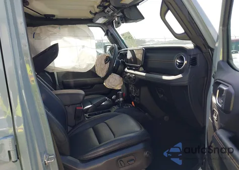 2024 Jeep Wrangler 4-Door Sahara 4X4 from USA, damaged, VIN 1C4PJXEG2RW377739